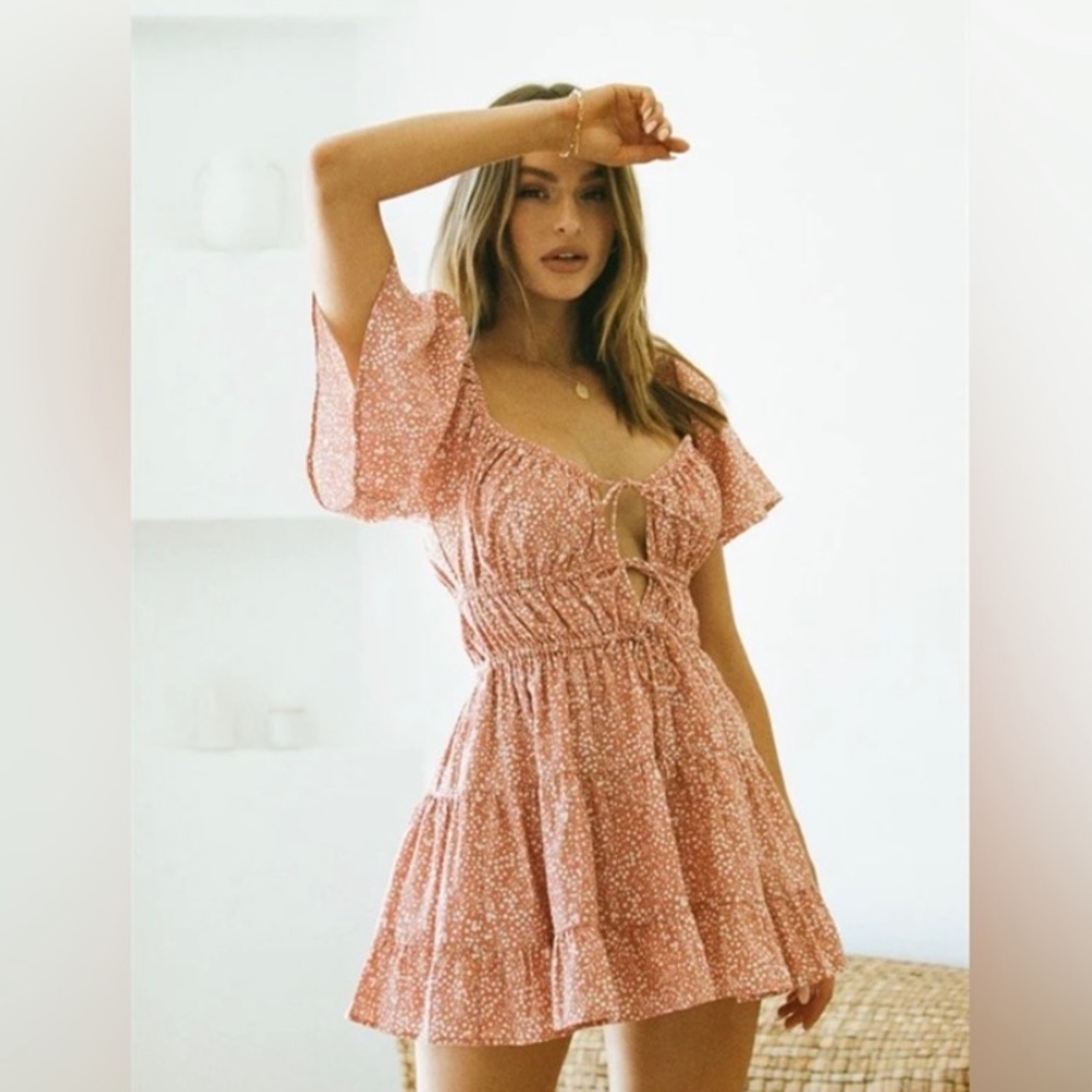 NWT sabo skirt Tarika cutout dress